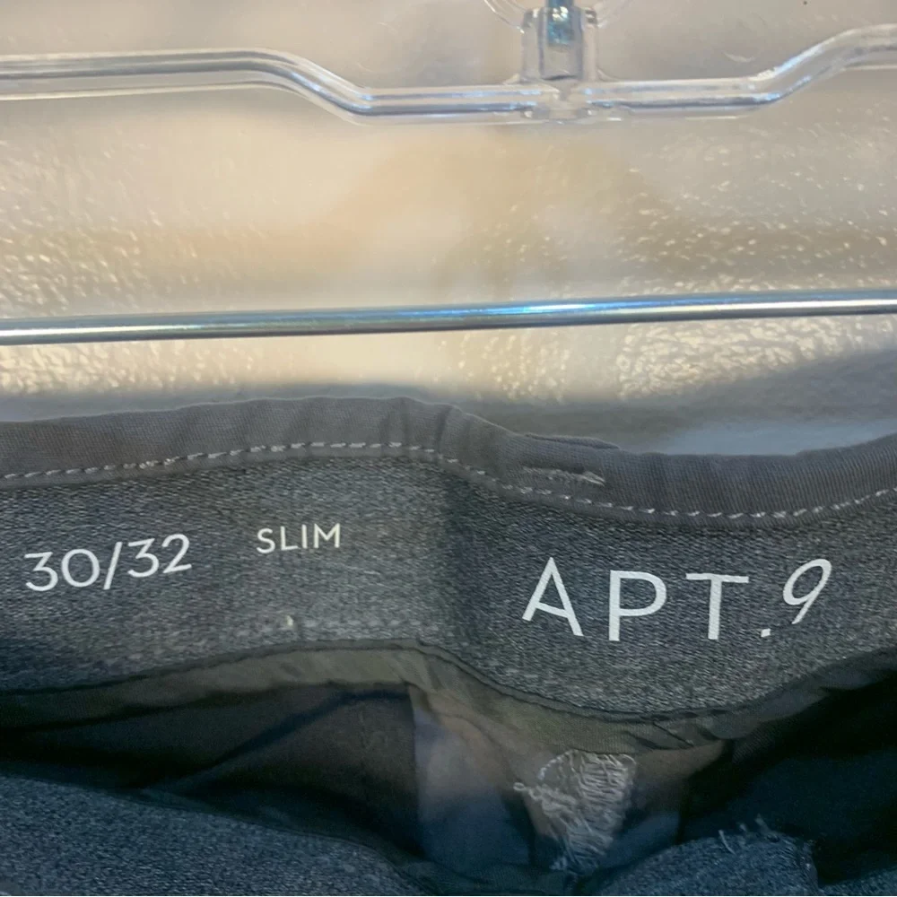 APT.9 Tech Pants Performance Slim Stretch Pants - Picture 7 of 12
